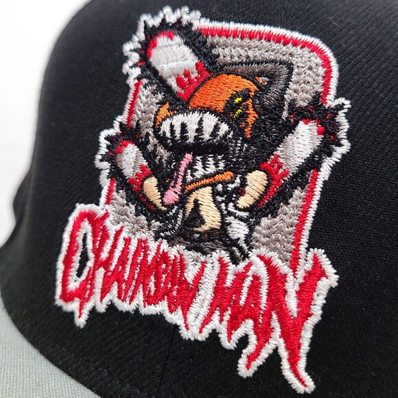 Chainsaw Man Japanese Animation Flat Bill Snapback Hat - Picture 5 of 7